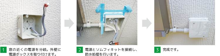 電気工事はどんなふうにするの？