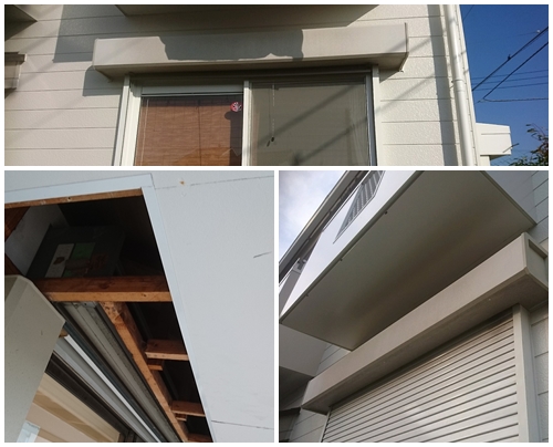 ミサワホームのシャッター（O型住宅、一文字）の電動化